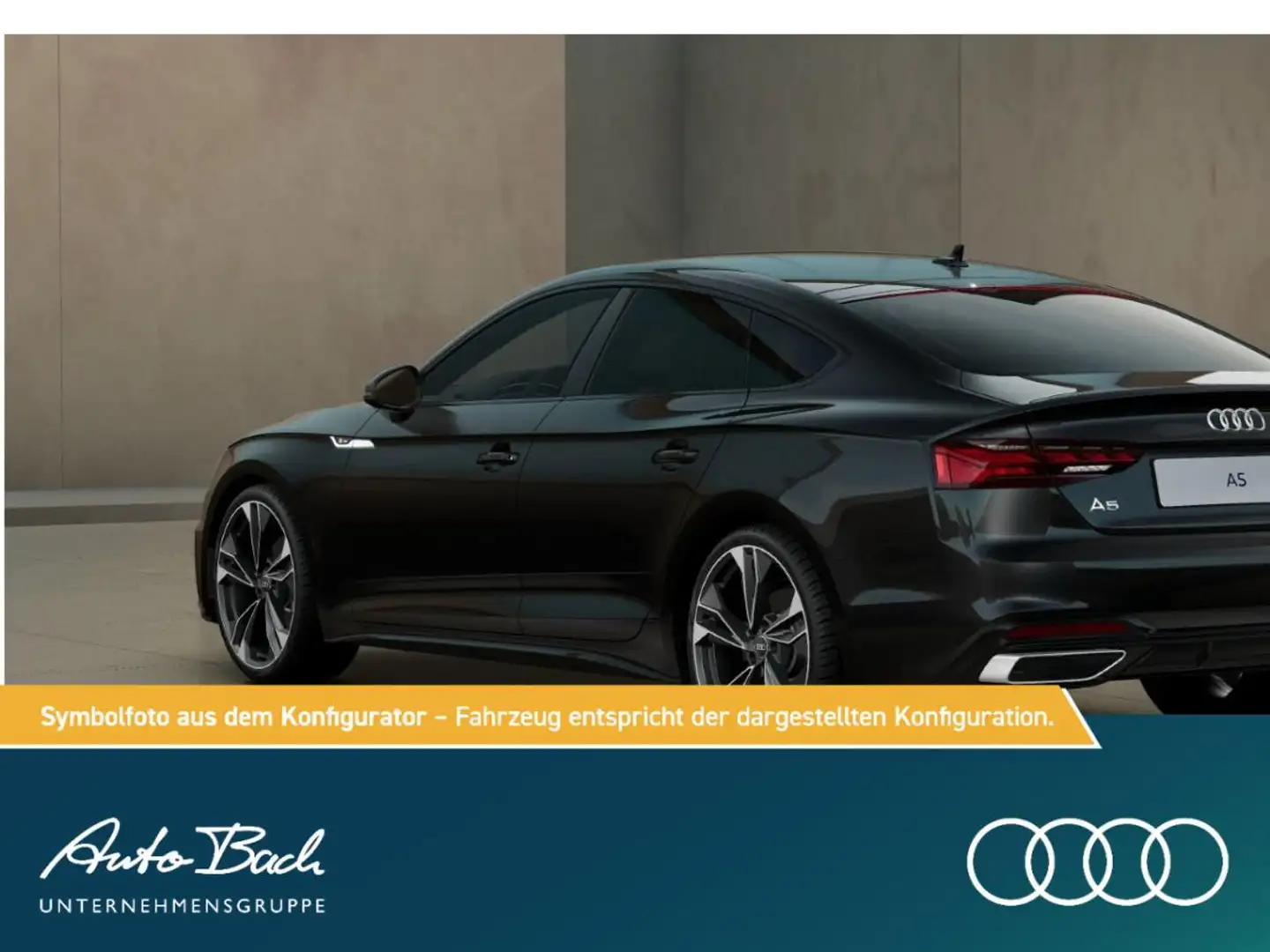 Audi A5 Sportback S-Line 40 TDI *SONDERABNEHMER siehe Besc Schwarz - 2