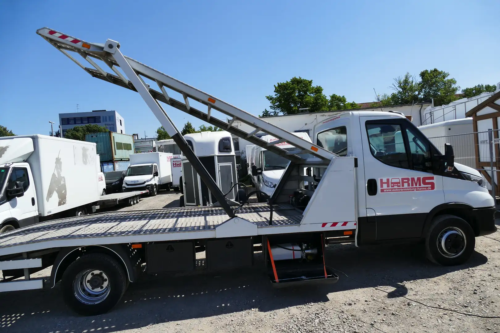 Iveco Daily 7200 Doppelstock Autotransporter Weiß - 1