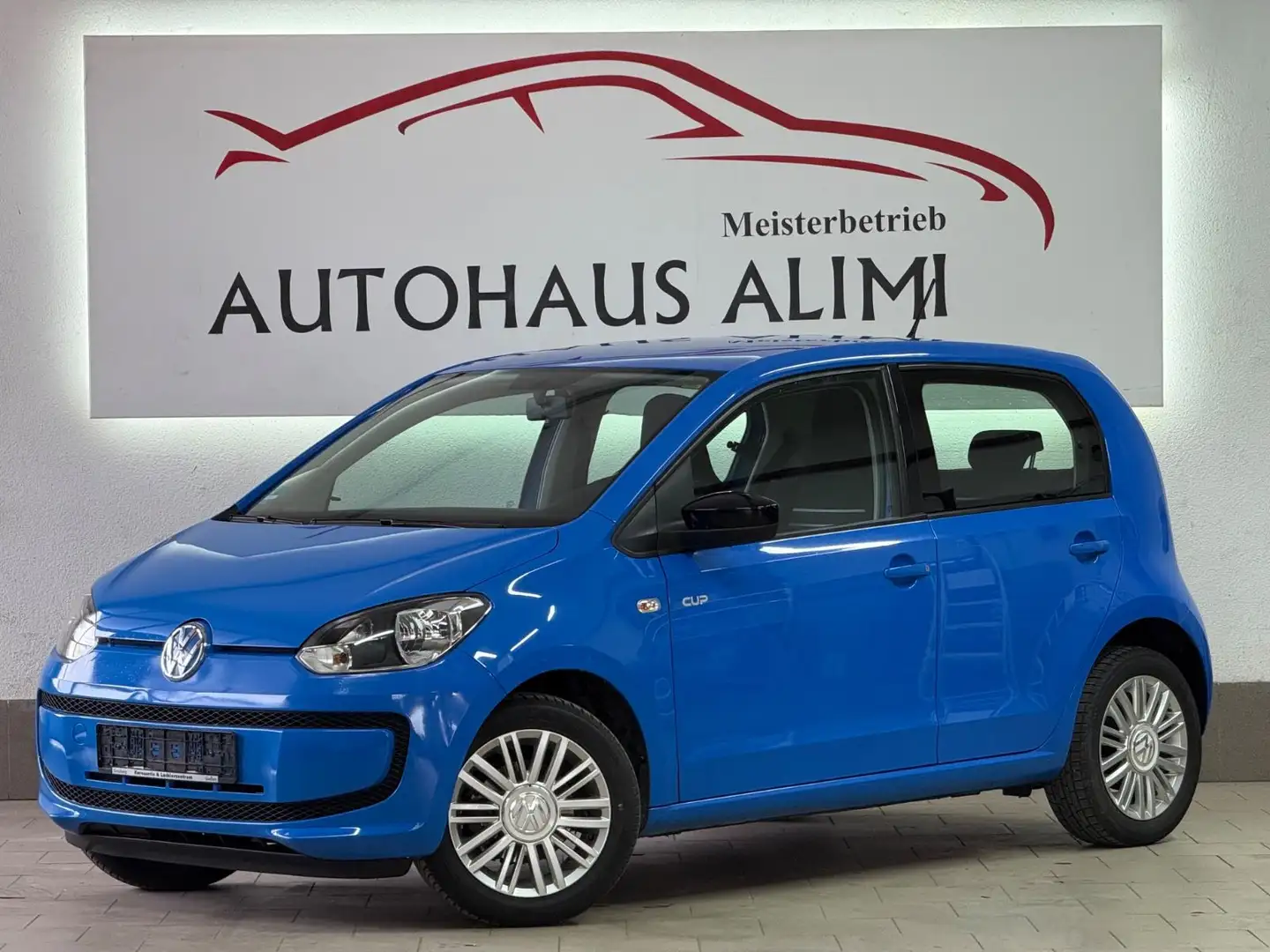 Volkswagen up! cup up! TÜVNEU*Klima* Kék - 2