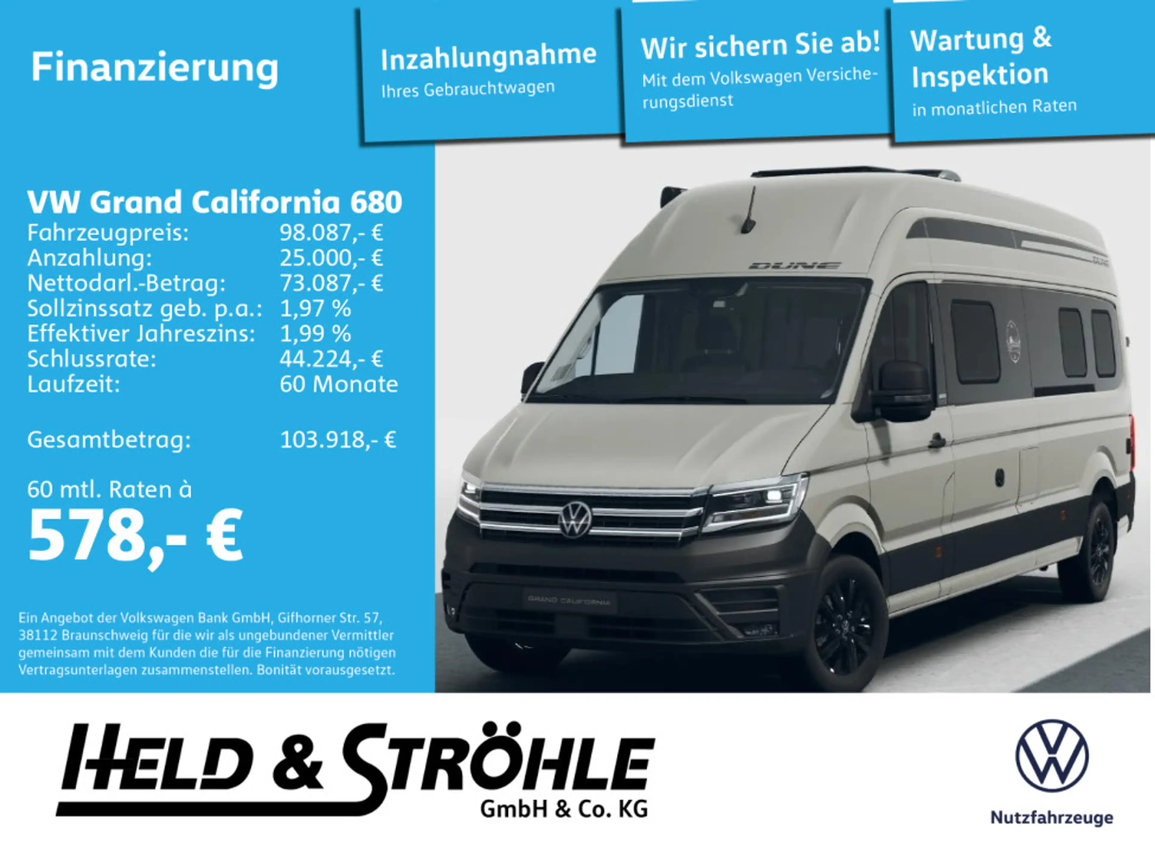 Volkswagen Grand California Dune,Allrad,Dieslhzg,AHK