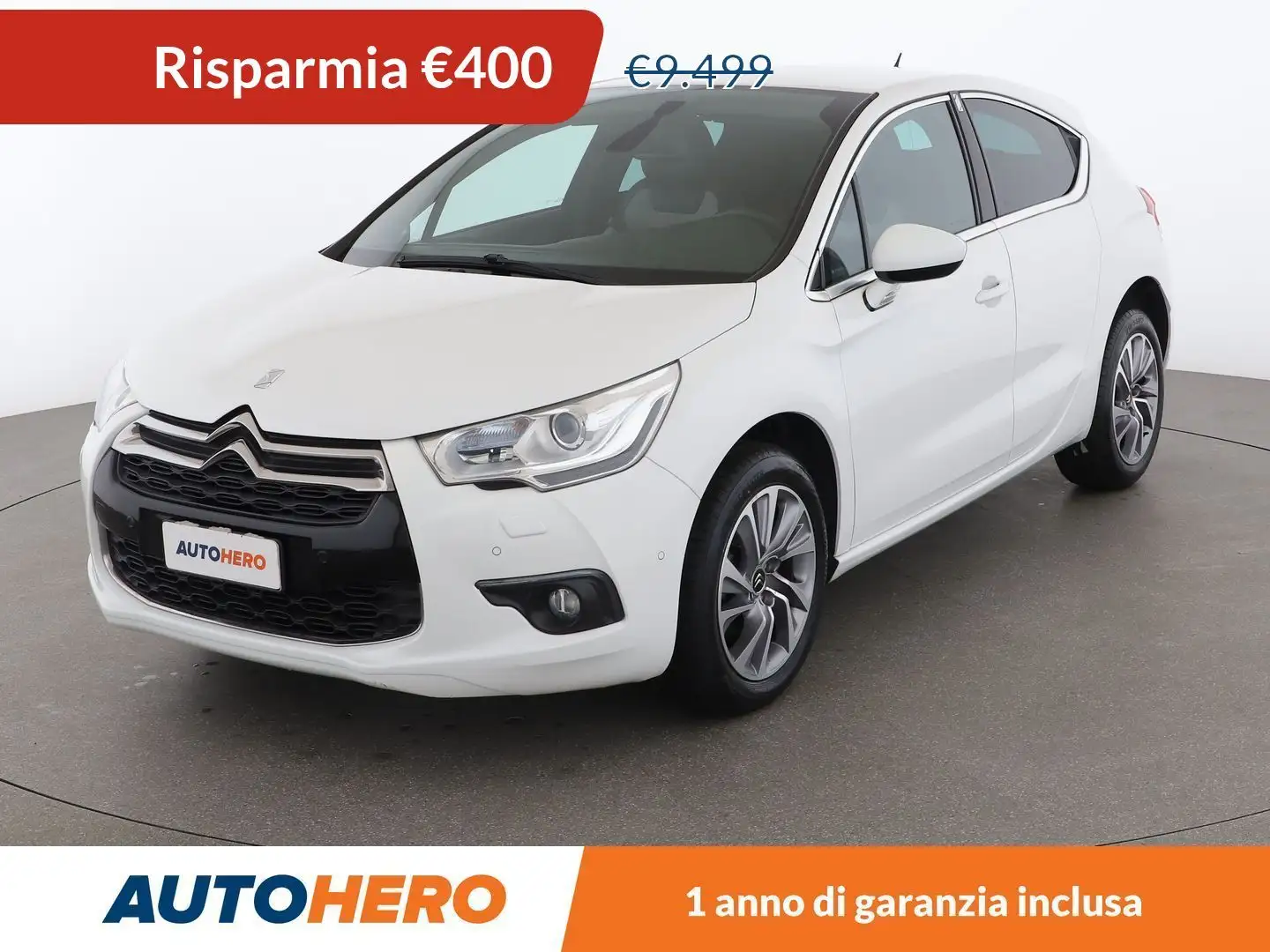 Citroen DS4 1.6 e-HDi So Chic 115 CV Wit - 1