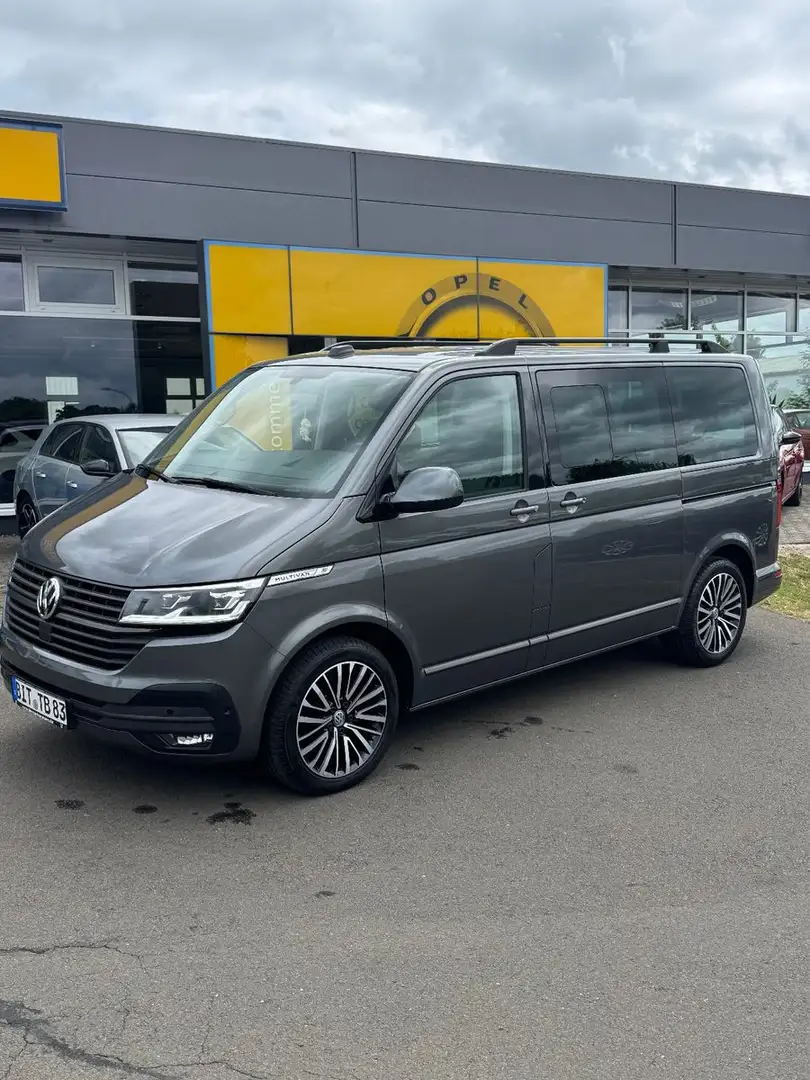Volkswagen T6 Multivan AHK/Dach Reling/Standheizung/Diesel Grijs - 1