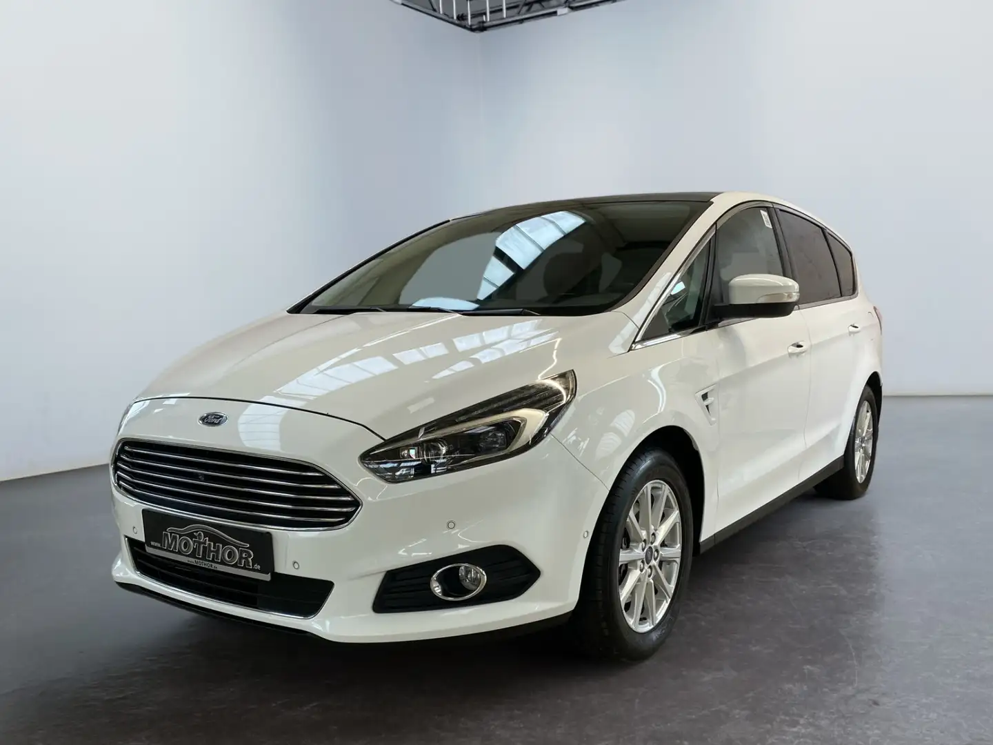 Ford S-Max Titanium 2.0 TDCi Bi-Turbo ACC Pano SpurH Bianco - 2