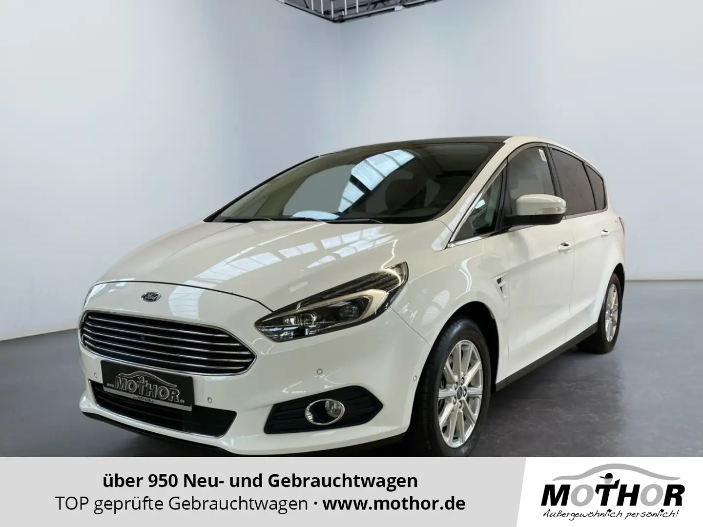 Ford S-Max Titanium 2.0 TDCi Bi-Turbo Automatik ACC Blanco - 1