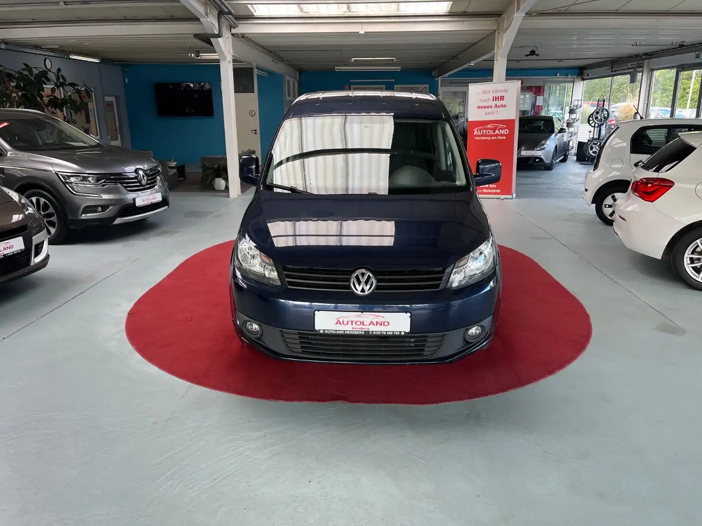Volkswagen Caddy Roncalli Edition EcoFuel 7-Sitzer PDC Blau - 2