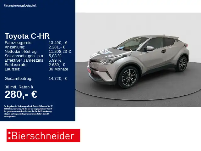 Toyota C-HR 1.2 Turbo Style CAM ACC SHZ KLIMAAUT