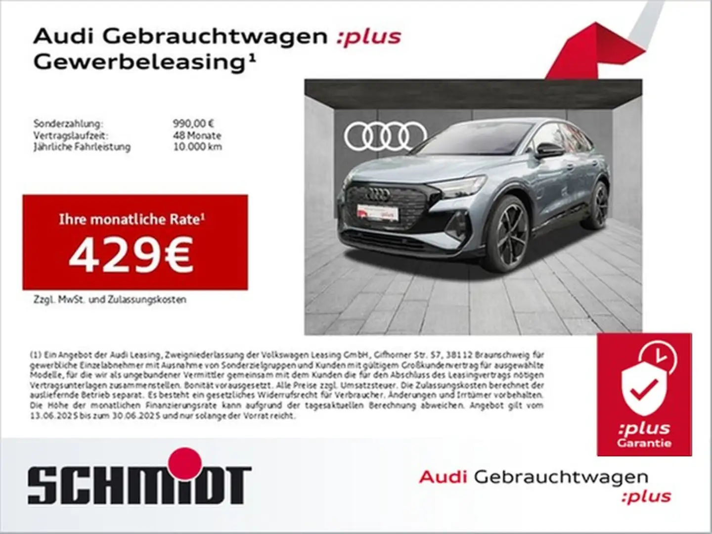 Audi Q4 e-tron Sportback 55 quattro S line LM21 Matrix LED AHK... Blau - 1