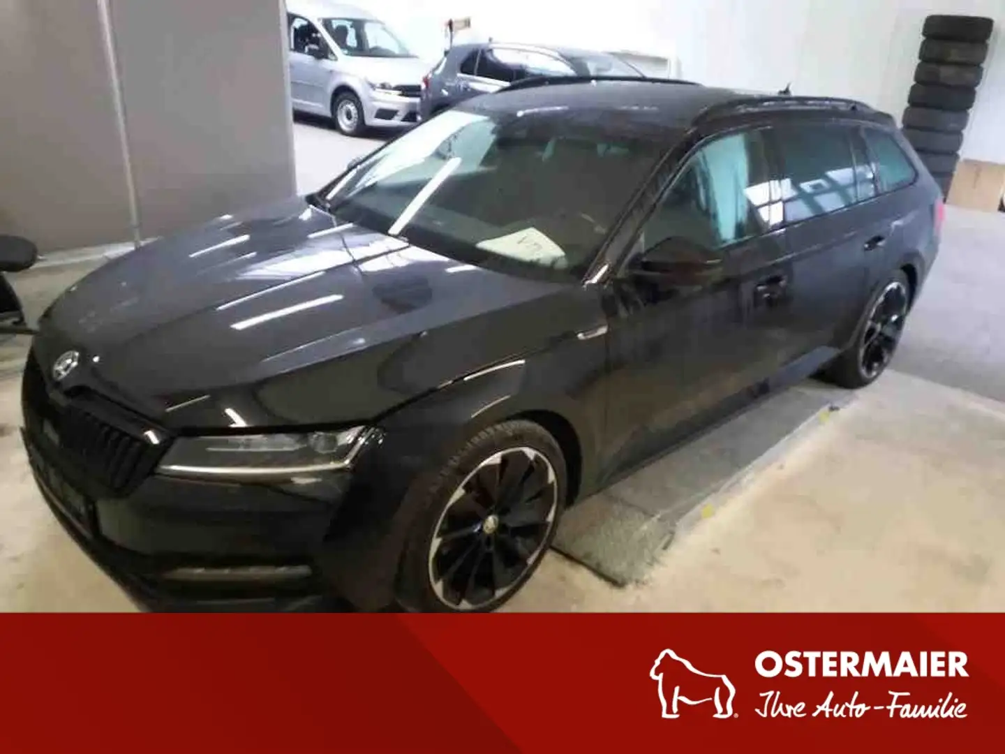 Skoda Superb Combi SPORTLINE 2.0TDI 200PS 4x4 AHK.MATRIX.NAVI.A Noir - 1