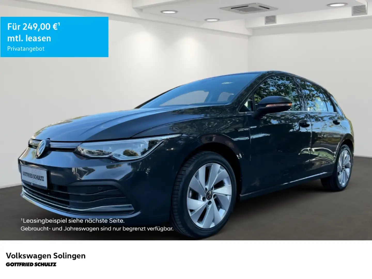 Volkswagen Golf VIII 1.5 TSI Style LED-Plus ACC SHZ App-Conn Grau - 1