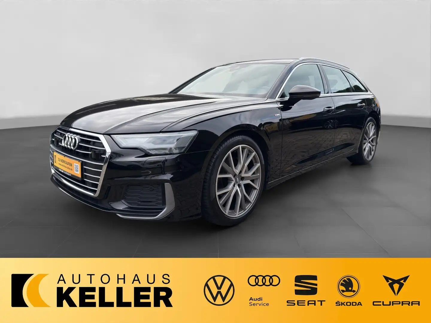 Audi A6 A6 40 2.0 TDI Avant quattro sport Schwarz - 2