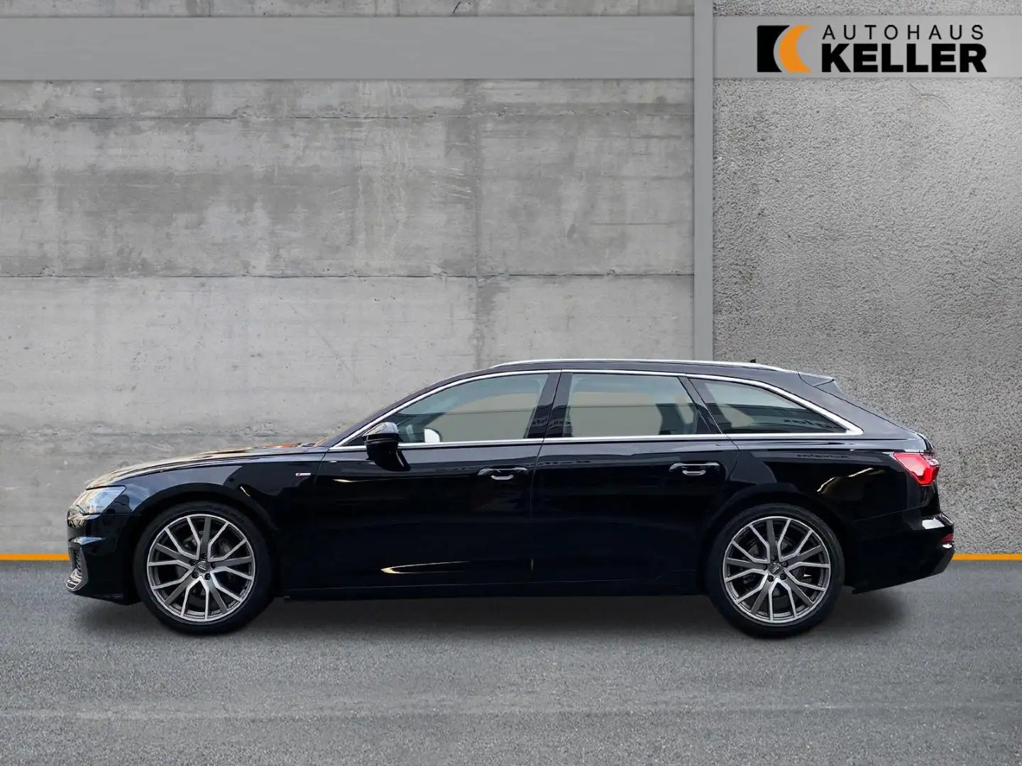 Audi A6 Avant Sport 2.0 TDI 40 quattro S-line Navi/AHK/LED Noir - 2