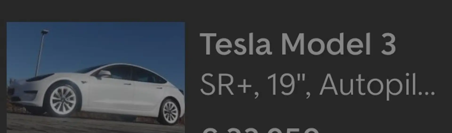 Tesla Model 3 Standard Reichweite Plus Hinterradantrieb - 1