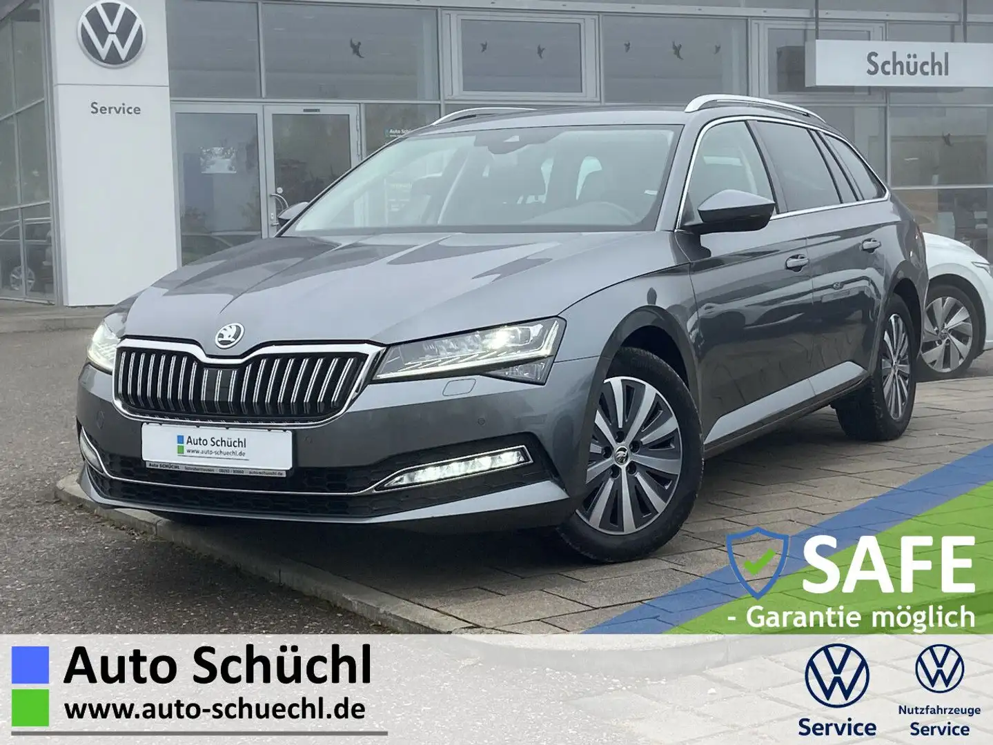 Skoda Superb Combi 2.0 TDI DSG Style NAVI-COLUMBUS+AHK Grau - 1