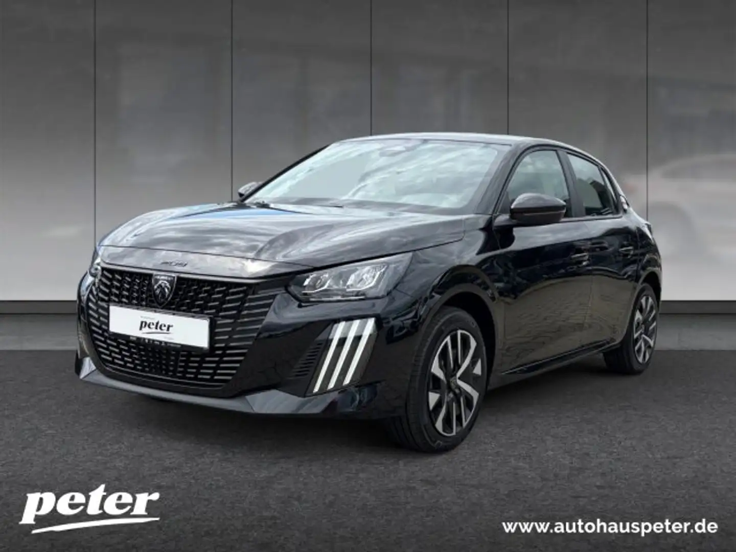 Peugeot e-208 E-208 STYLE Elektromotor 156 Schwarz - 1