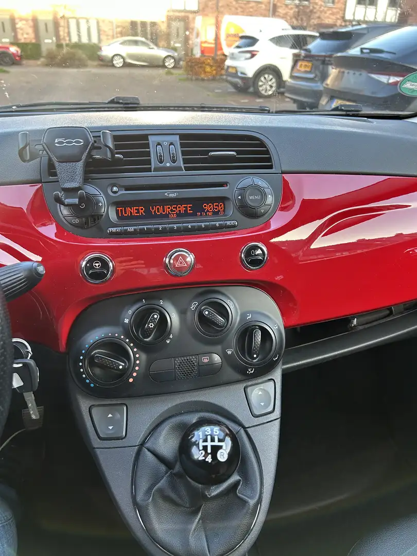 Fiat 500 1.2 | APK | AIRCO | D.RIEM VV | EL.RAMEN | USB Rood - 2