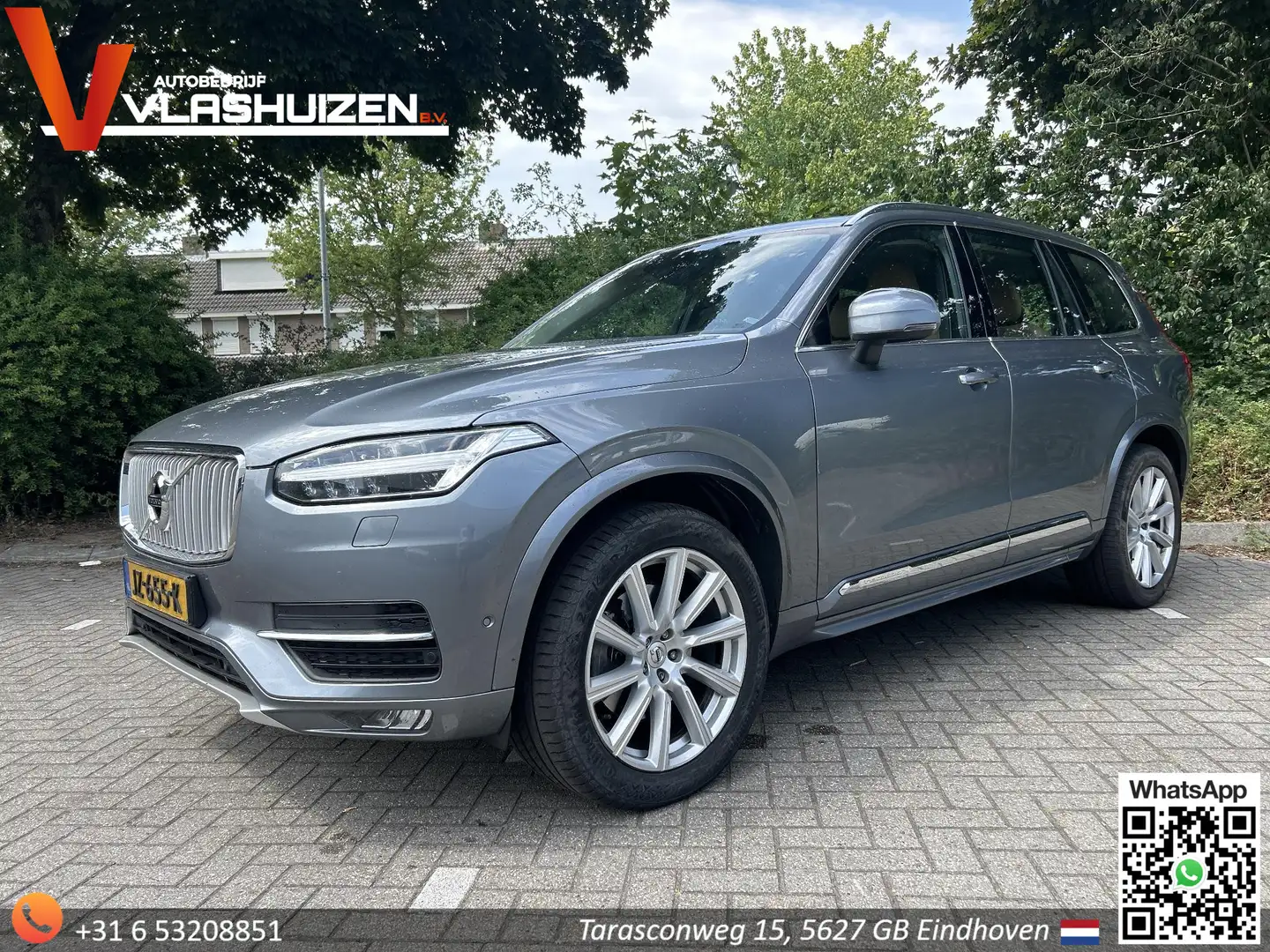 Volvo XC90 2.0 D5 AWD Inscription | Leder | Climate | Cruise Grijs - 1