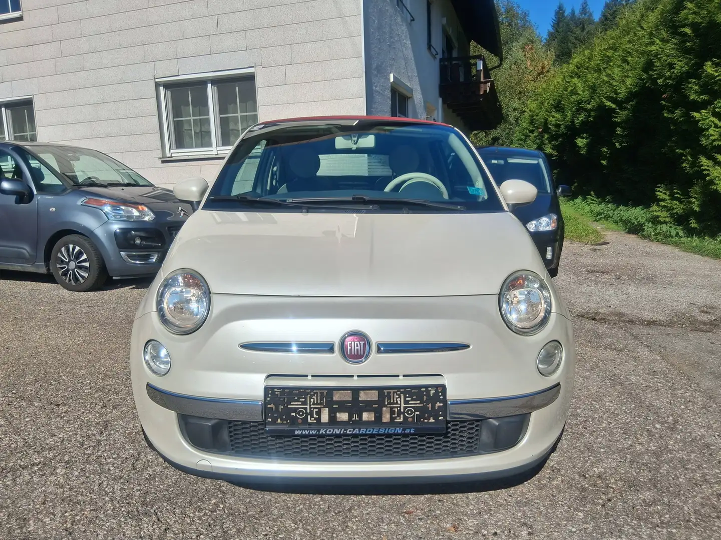 Fiat 500C 500 Cabrio 1,2 Pop Pop Weiß - 2