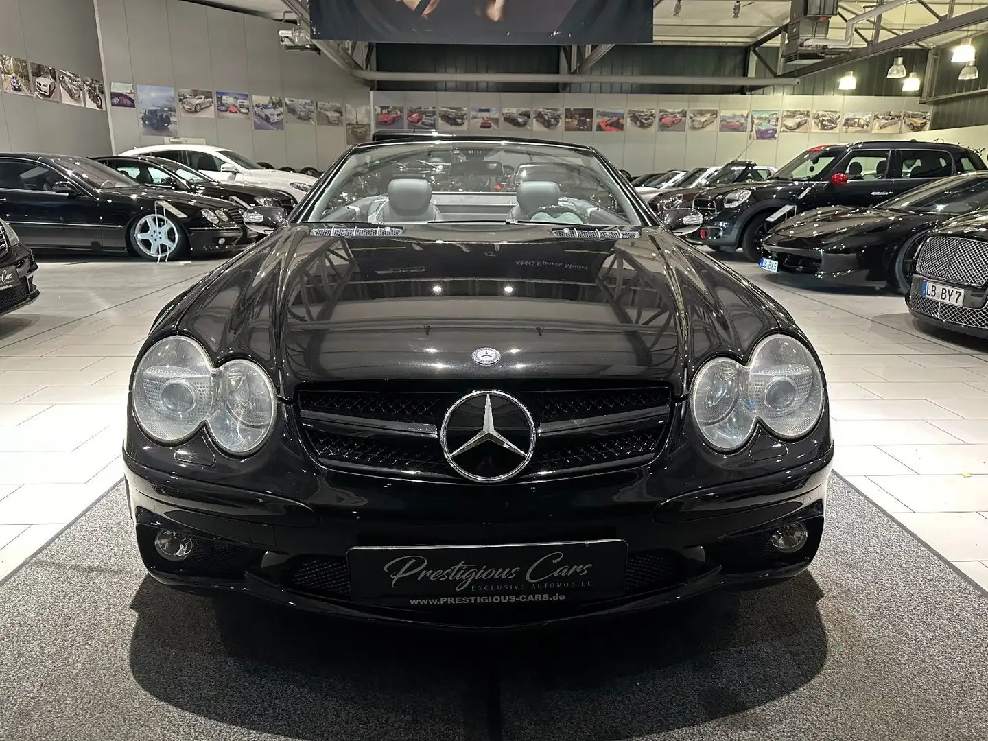 Mercedes-Benz SL 350 ORIGINAL SL 55 AMG UMBAU R-KAM 19´ TIEFER Zwart - 1