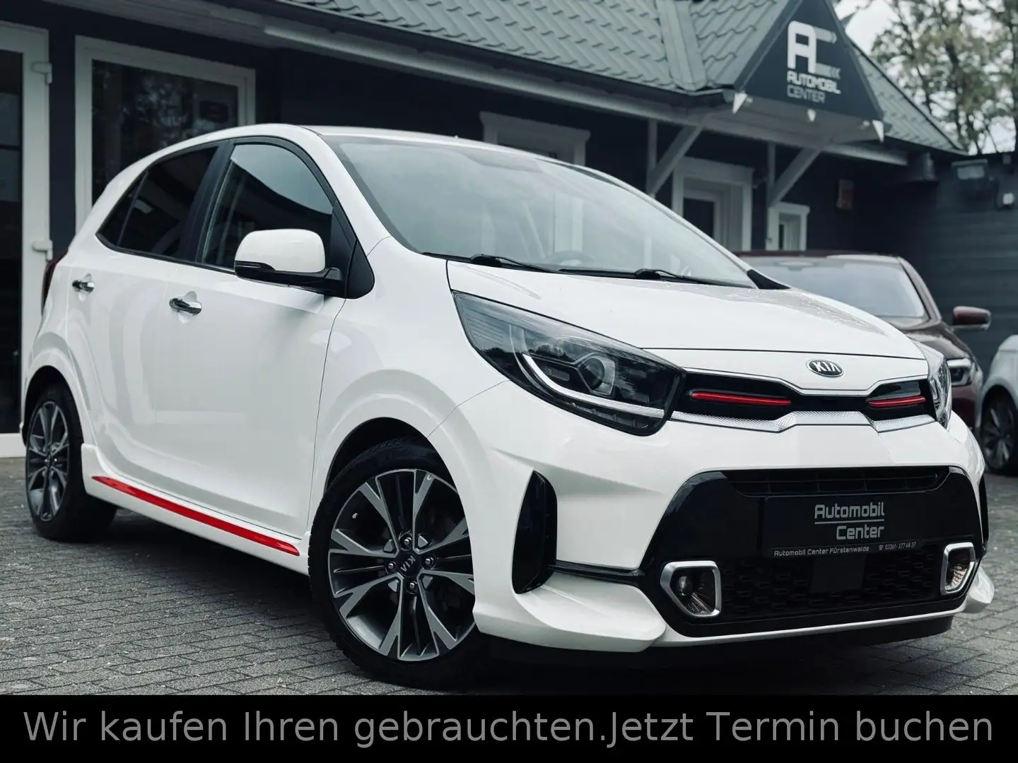 Kia Picanto GT-Line 1.Hand+Leder+Kamera+SHZ+LHZG+ Blanco - 1