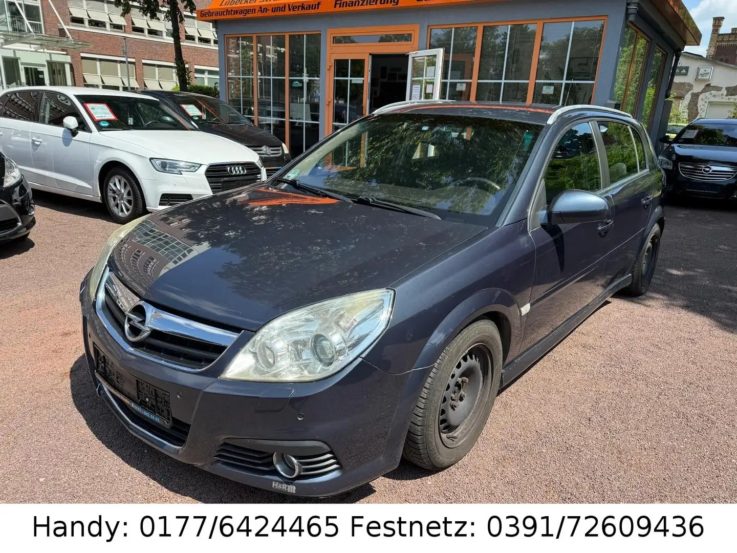 Opel Signum 1.9 CDTI KLIMA/4xel.FH/ZV mit FB/ Azul - 1