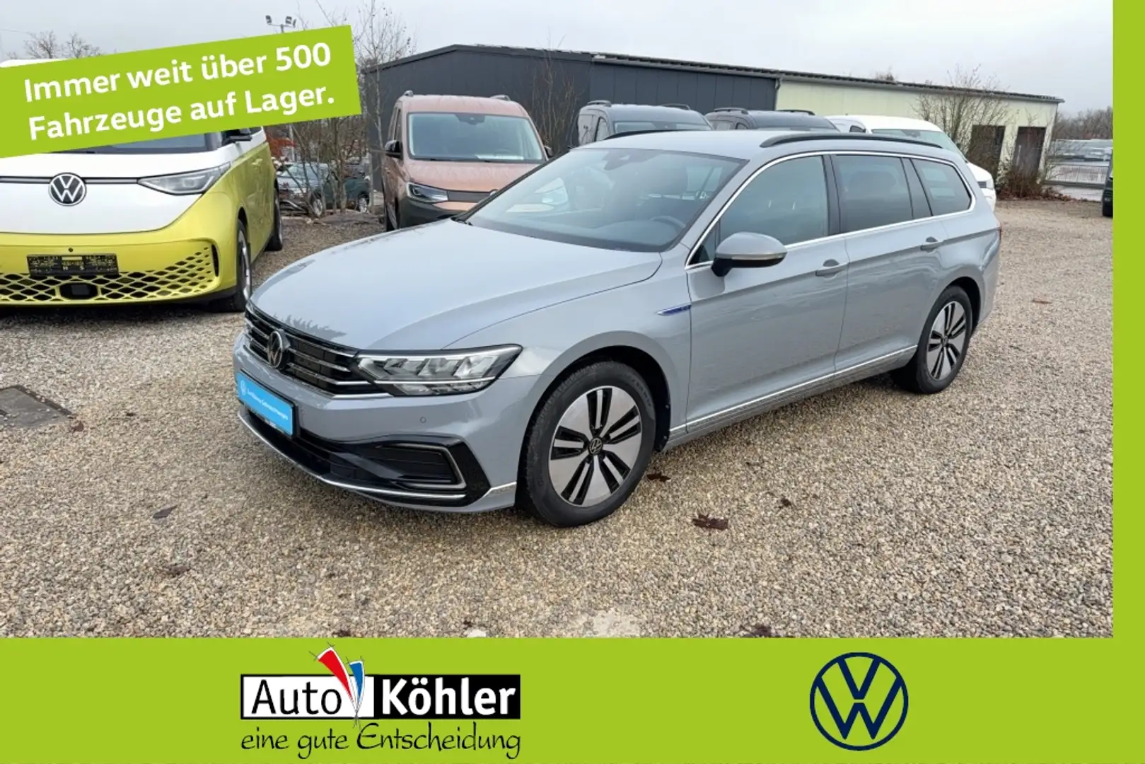 Volkswagen Passat Variant GTE Black/ACC/LED/Akustikglas/PDC Grau - 1