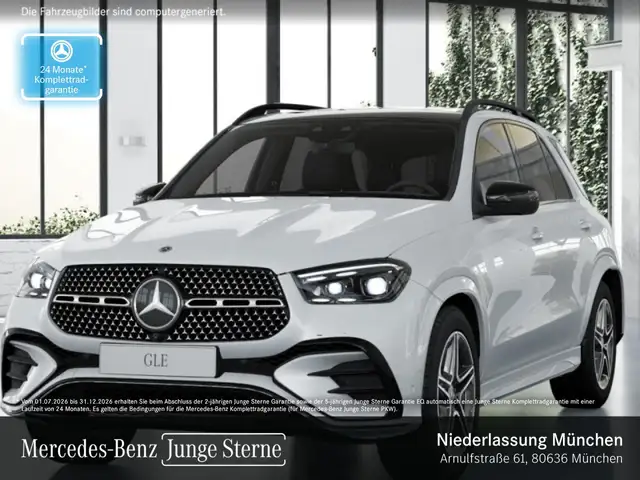 Mercedes-Benz GLE 300 d 4M AMG+NIGHT+PANO+360+AHK+MULTIBEAM+20"