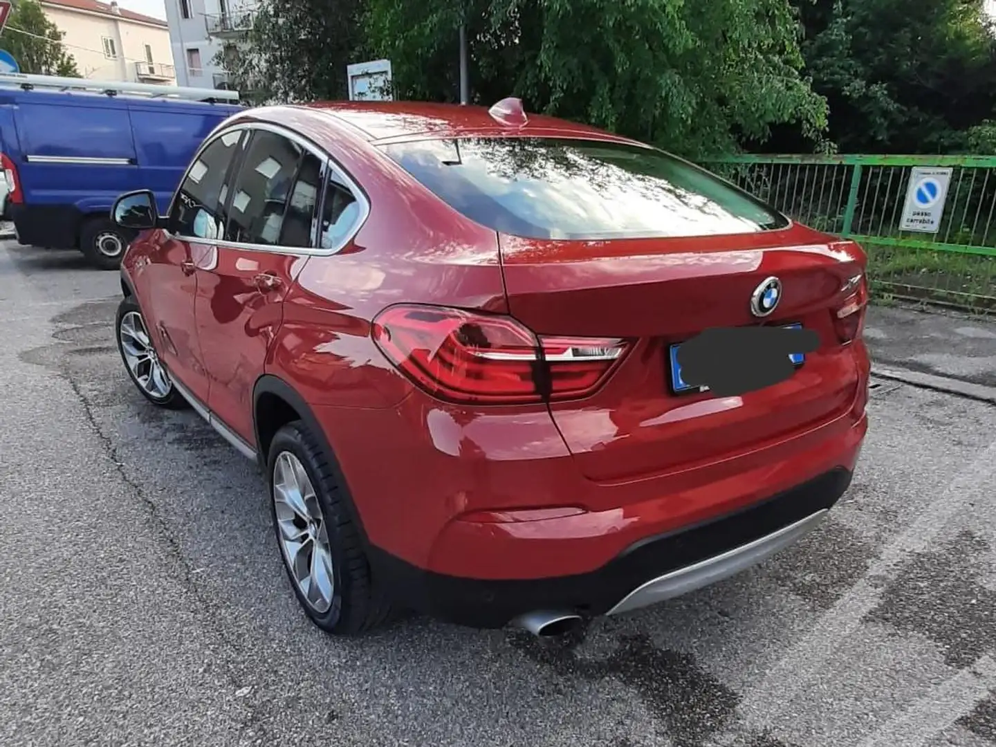 BMW X4 X4 F26 xdrive20d xLine Rosso - 2