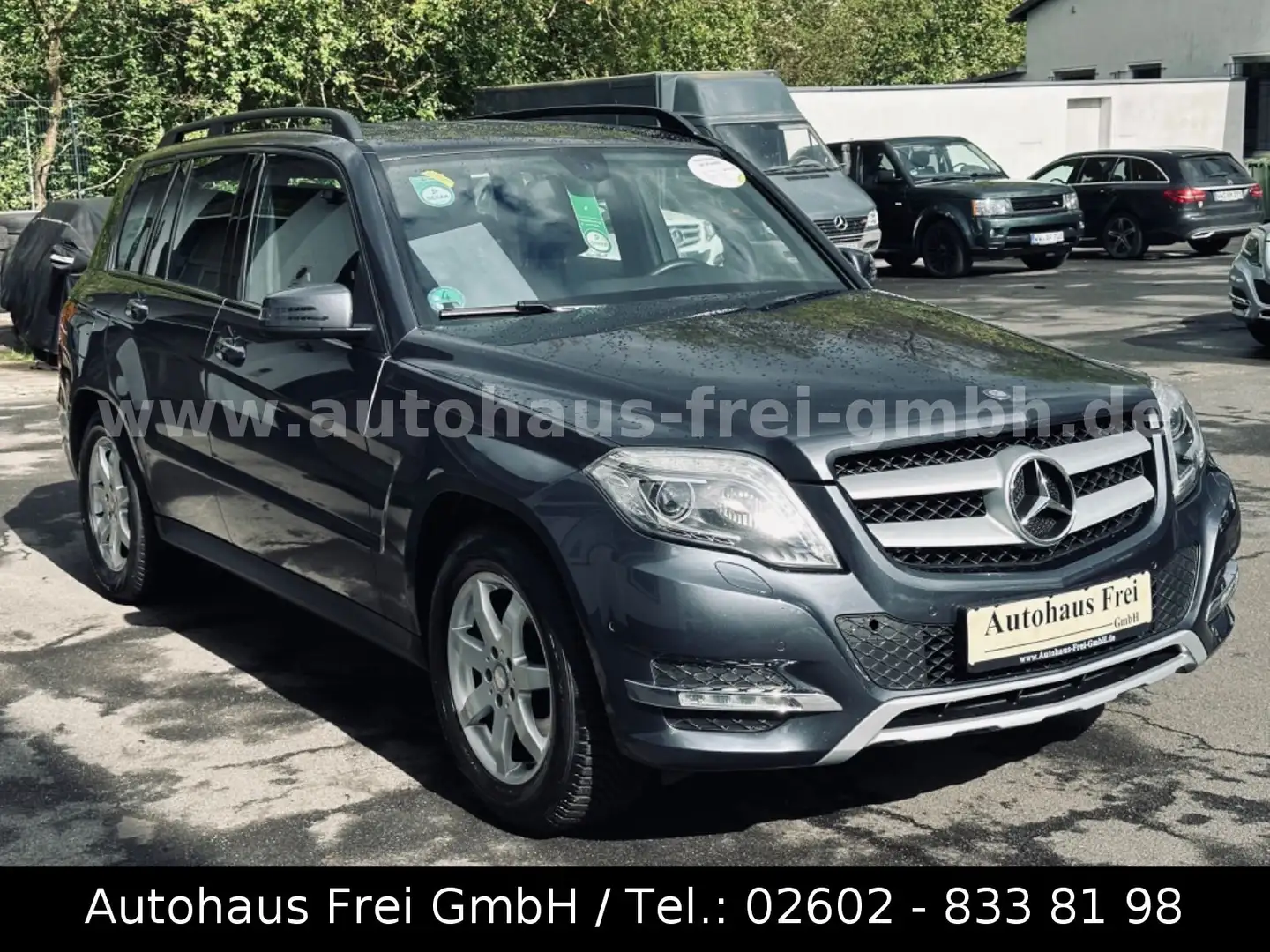 Mercedes-Benz GLK 200 CDI*2-HAND*ILS-XENON*NAVIGATION*SITZHEIZ Szary - 1