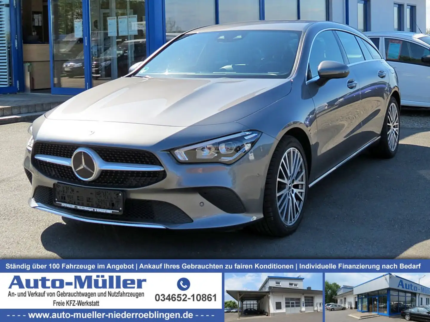 Mercedes-Benz CLA 200 d Shooting Brake Progressive LED Kam Dig.-Cockp. Grigio - 1