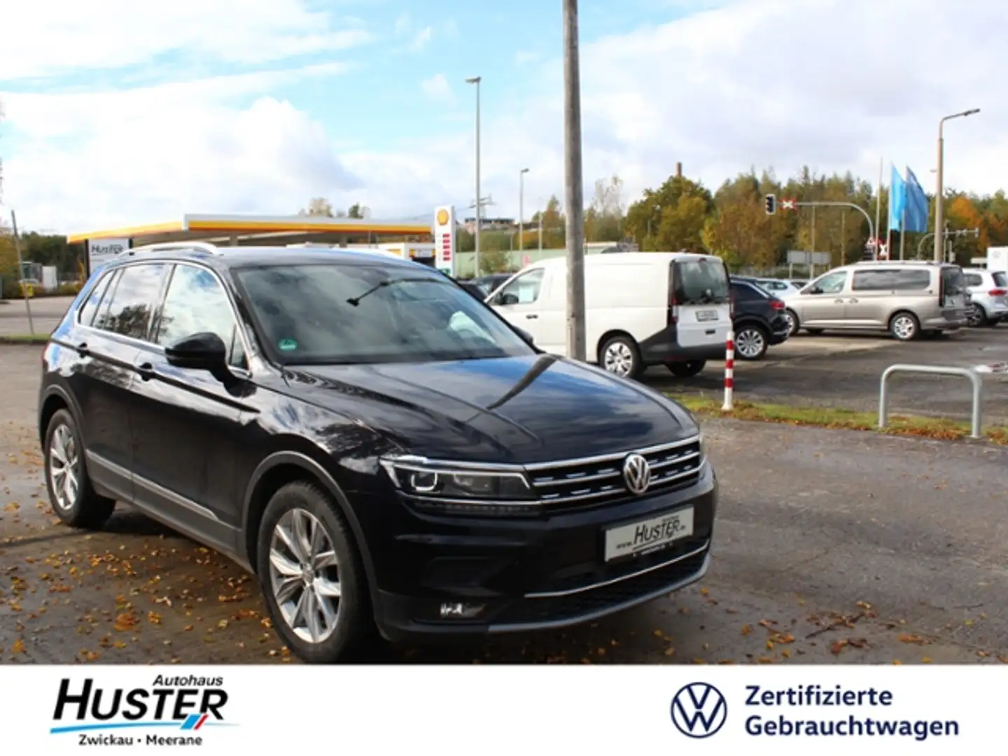 Volkswagen Tiguan Highline 2.0 TDI*STHZ,LED,AZV* Negro - 1
