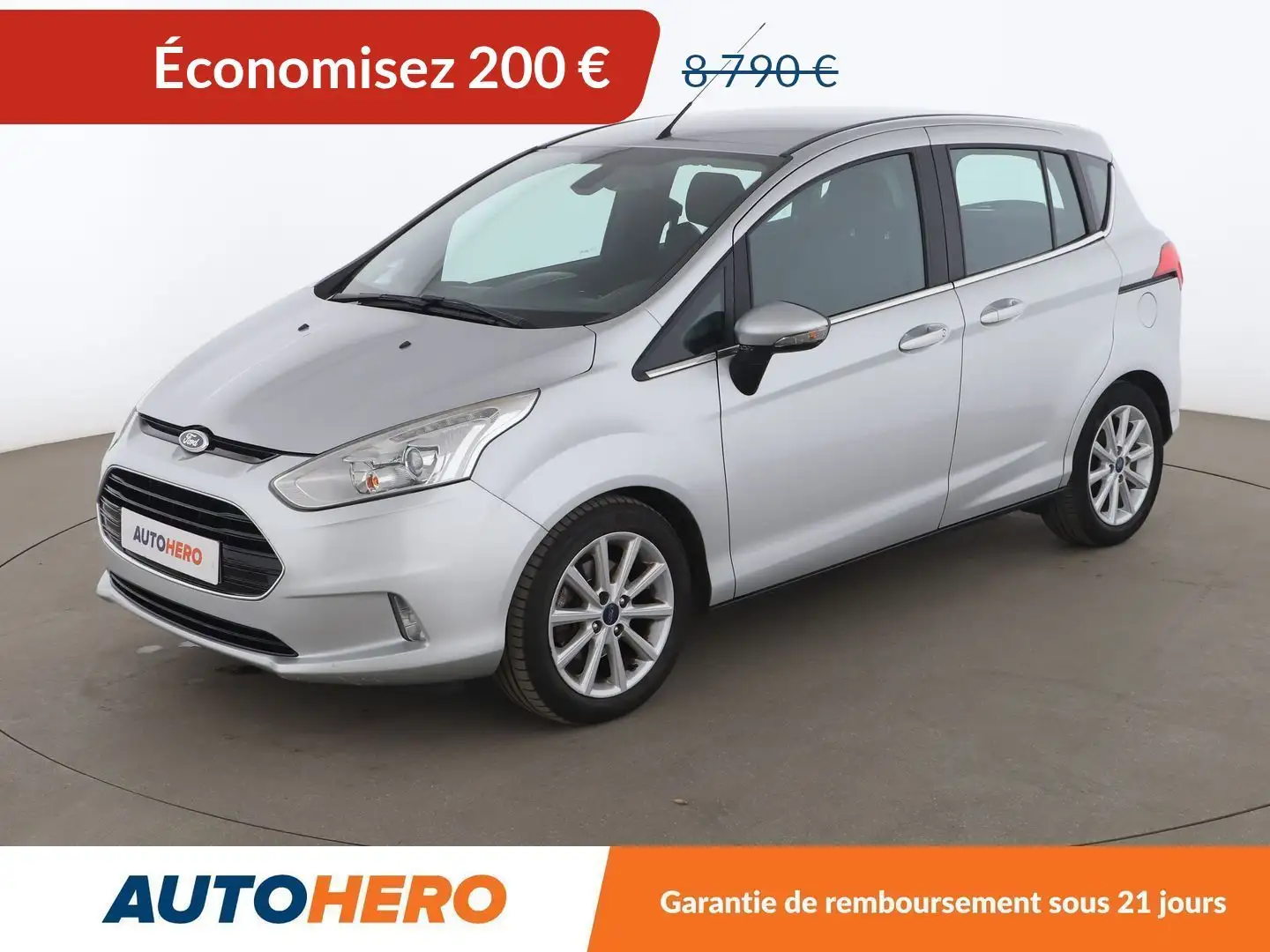 Ford B-Max 1.0 EcoBoost Titanium BVM Gris - 1