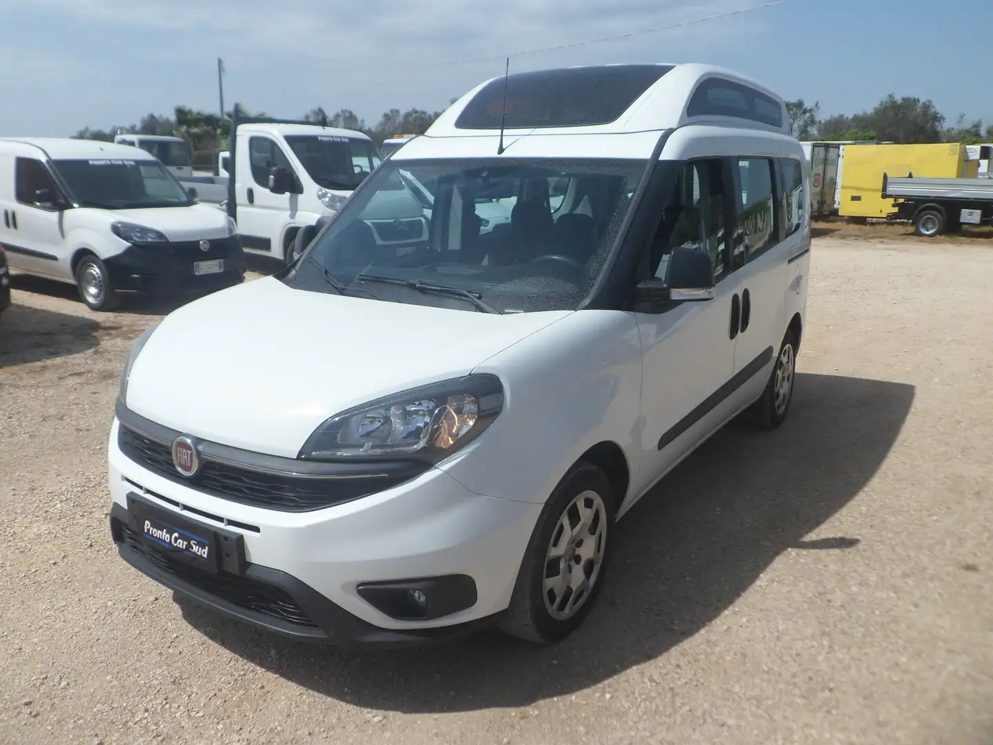 Fiat Doblo 5 posti trasporto disabili Weiß - 1