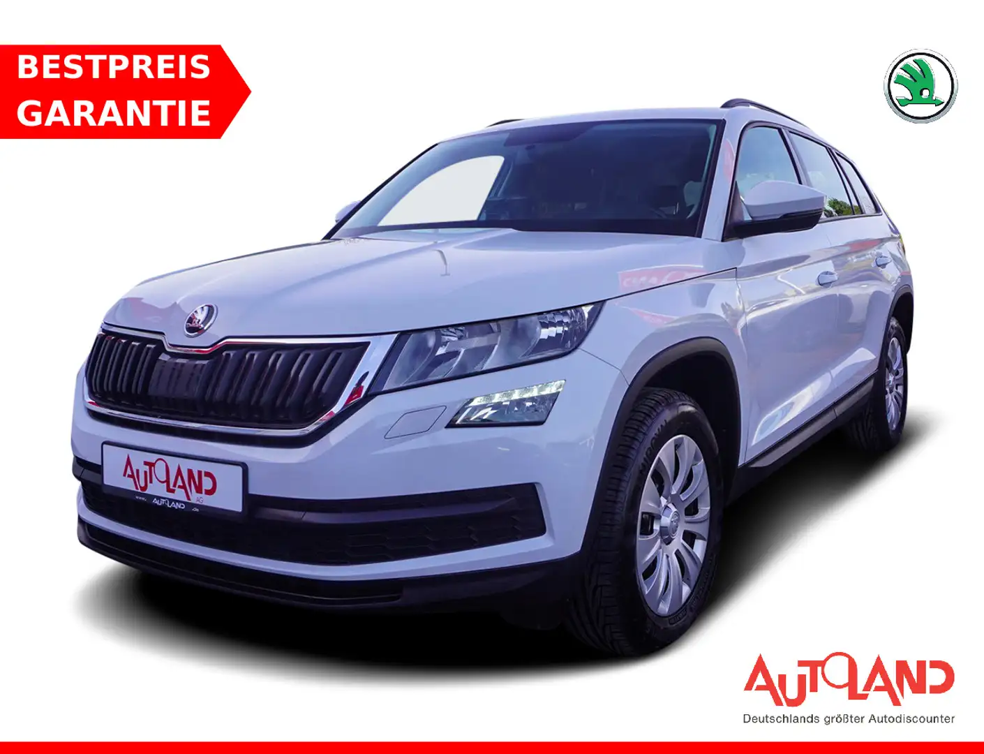 Skoda Kodiaq 1.4 TSI Klima AHK Tempomat Weiß - 1