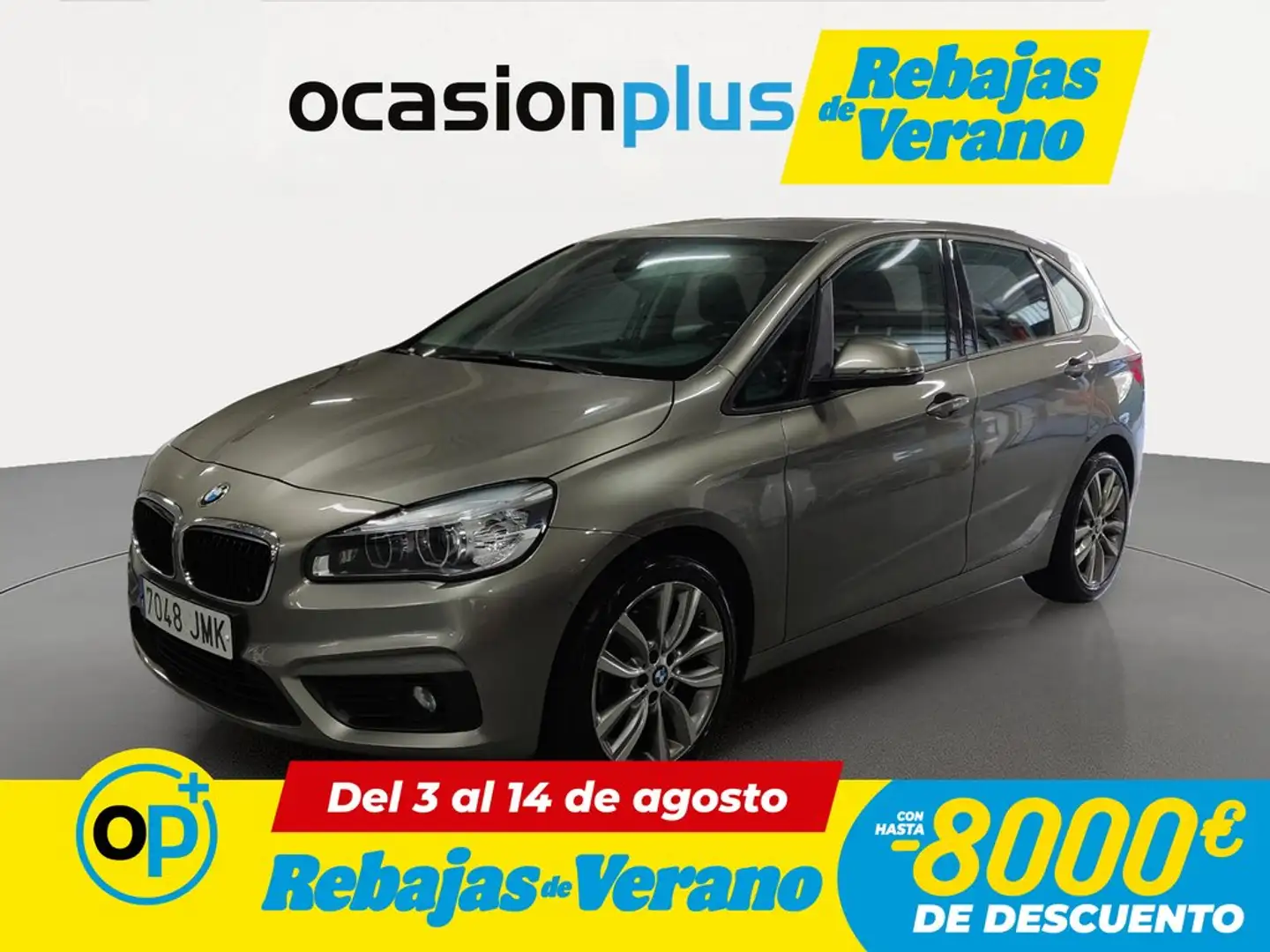 BMW 218 218d Active Tourer Gris - 1