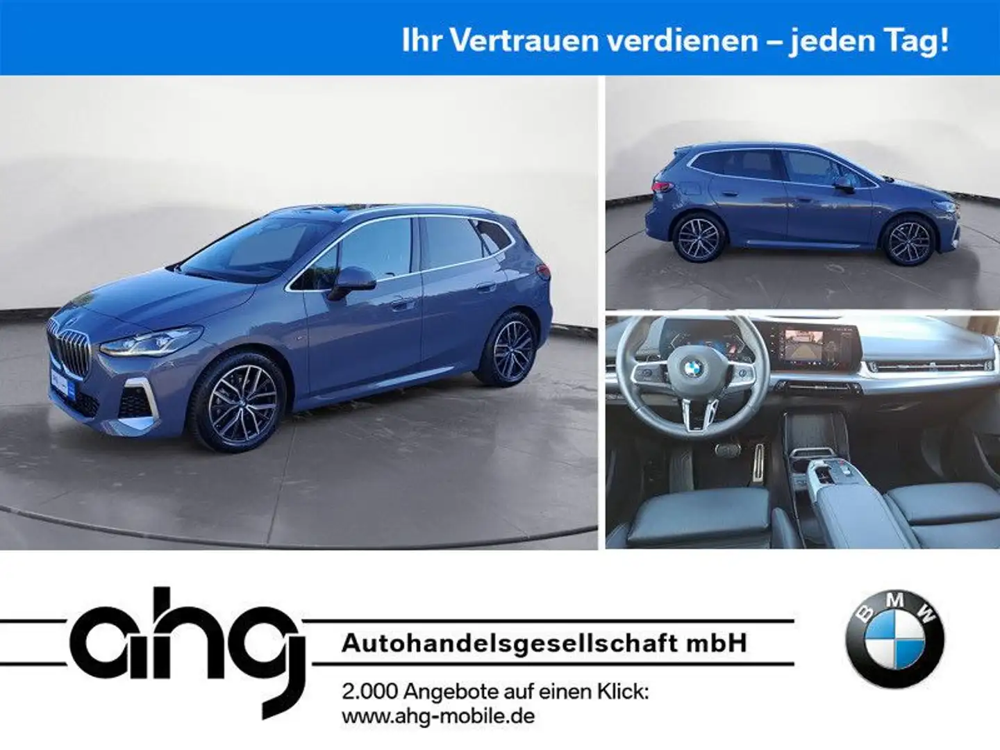 BMW 218 Steptronic DCT M Sportpaket Grau - 1