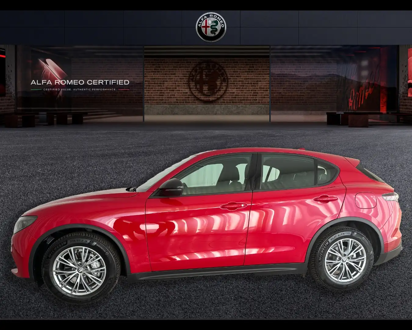 Alfa Romeo Stelvio 2.2 Turbo Super Rosso - 2