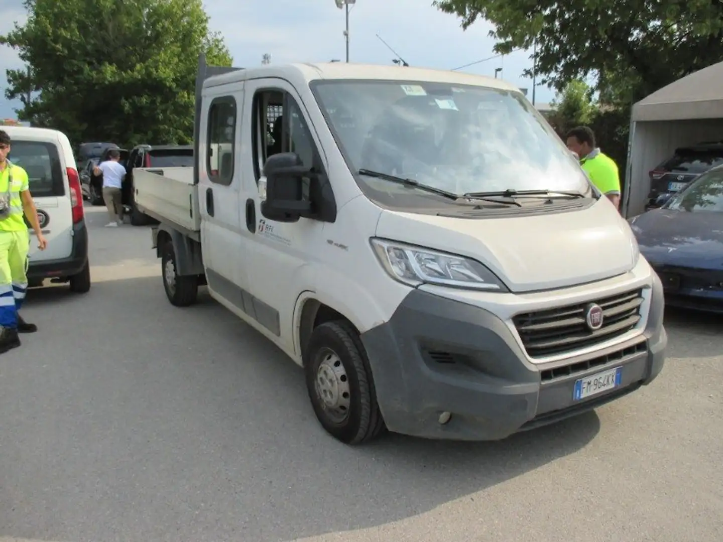 Fiat Ducato 35 MH1 2.0Mjet 115CV 7POSTI Doppia cabina Cassone Alb - 1