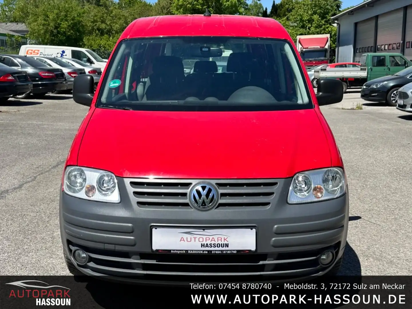 Volkswagen Caddy Life Team TÜV 09/25 AHK Navi Klima 2.Hand Rot - 2