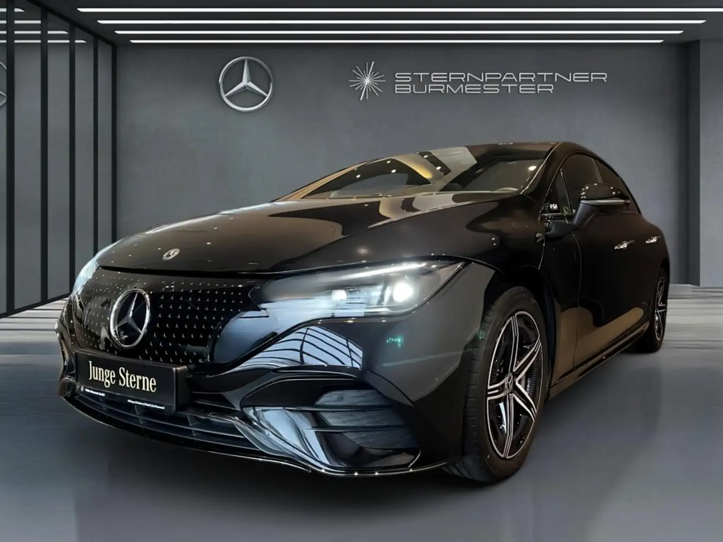 Mercedes-Benz EQE 350 4M Edition AMG+Night+Distronic+AHK+Kamera Noir - 1