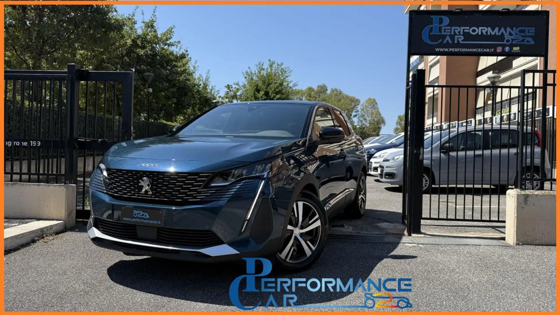 Peugeot 3008 PURETECH TURBO 130 S&S ALLURE PACK*CARPLAY*C.L.18* Bleu - 1