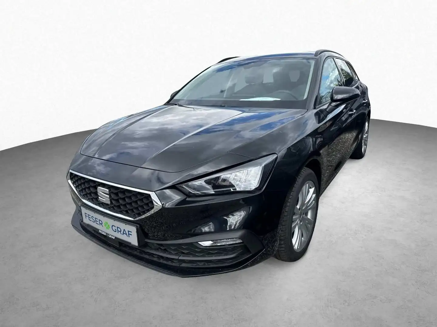 SEAT Leon Sportstourer Style 1.5 eTSI|FaPaM|RFK|AHK Noir - 1