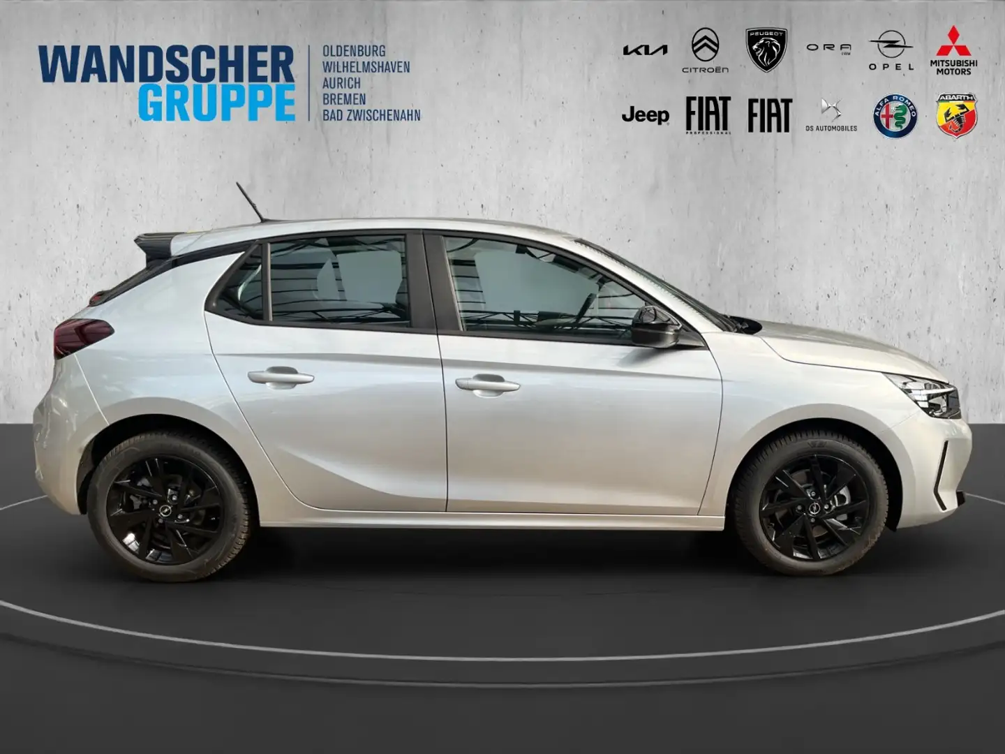 Opel Corsa 1.2 Turbo Alu+Allwetterreifen+Carplay+LED Zilver - 2
