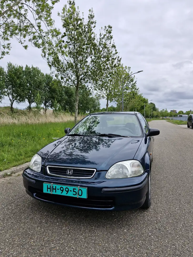 Honda Civic 1.4i S Roestvrij + Nieuwe APK ! Yeşil - 2