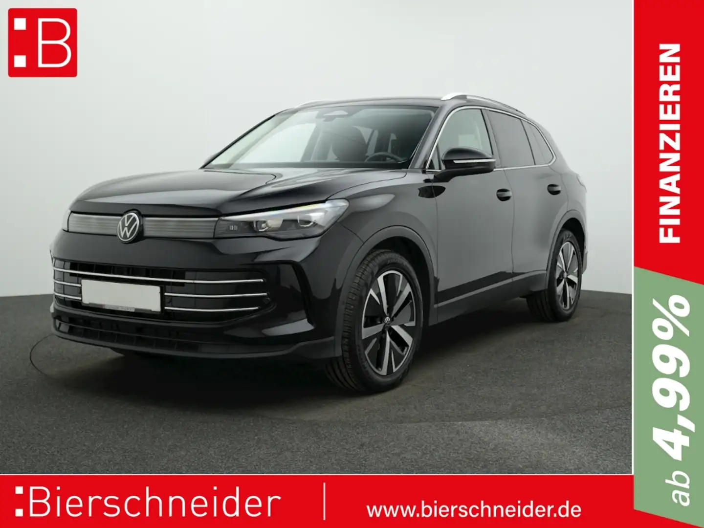 Volkswagen Tiguan 1.5 eTSI DSG Elegance AHK NAVI ALU19 Schwarz - 1