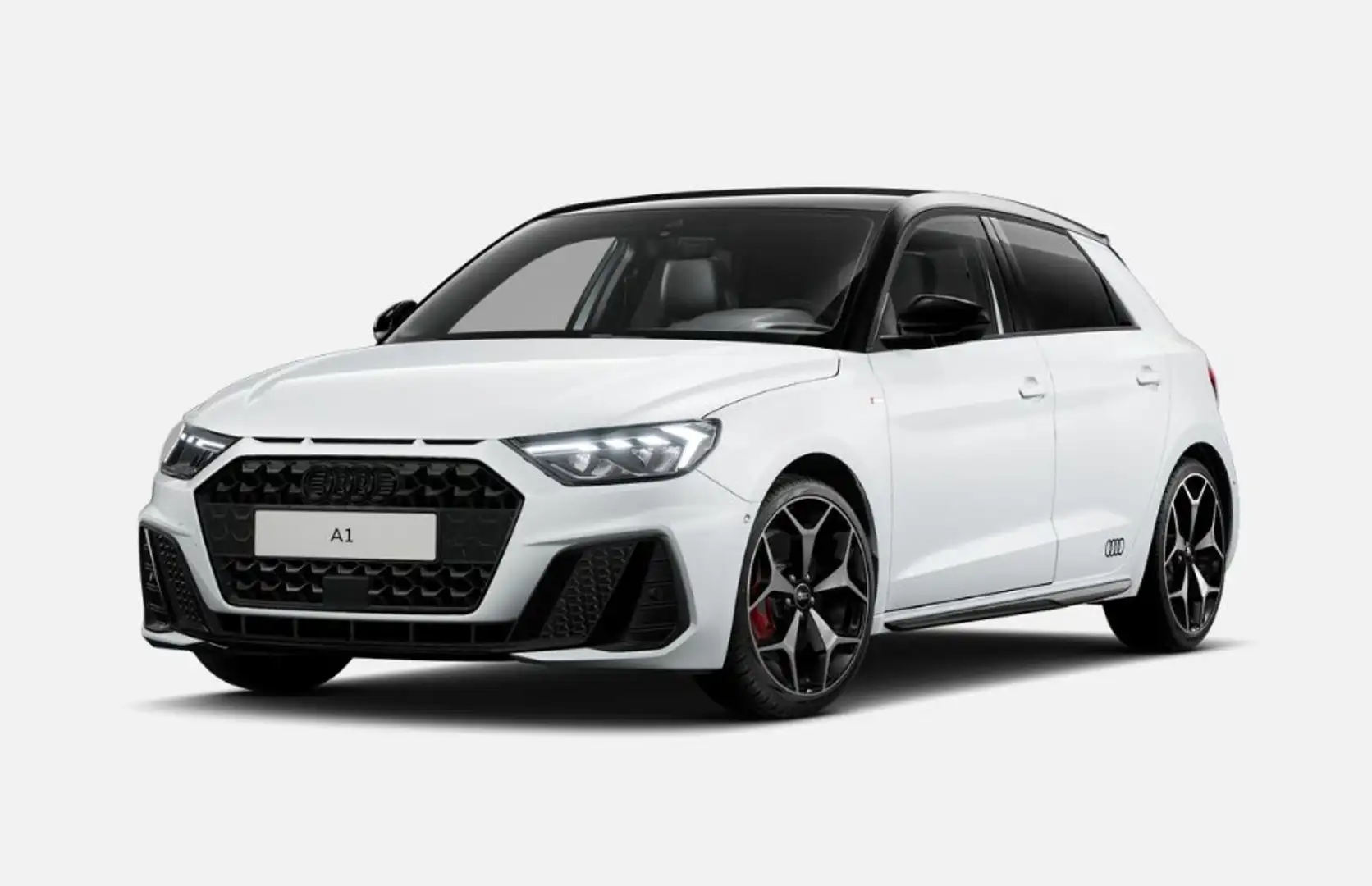 Audi A1 Sportback S line 40 TFSI S tronic 207PS KLIMA,PDC, Weiß - 2