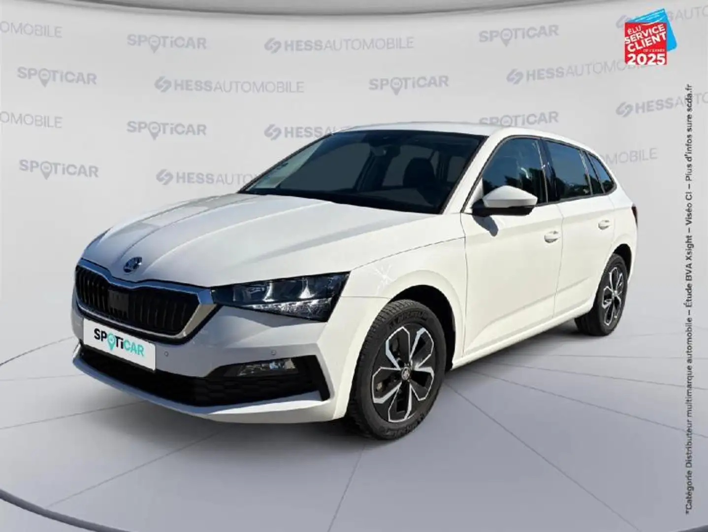 Skoda Scala 1.0 TSI 116ch Ambition Blanc - 1