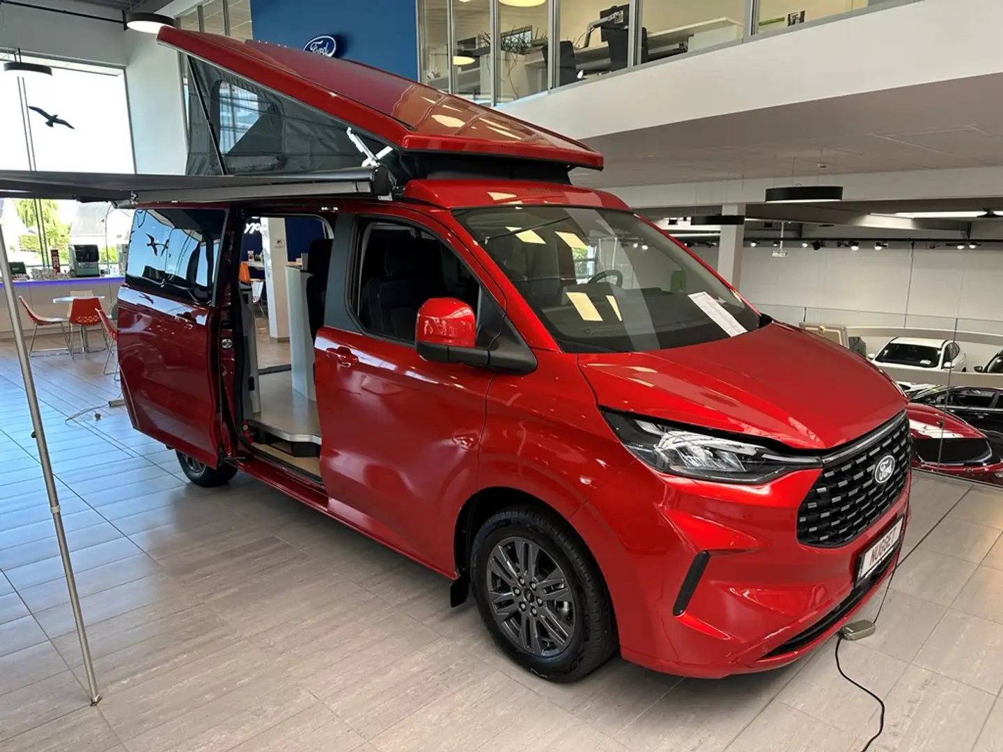 Ford Transit Nugget Camper 2.0Dsl 170pk automaat Titanium+Luife Rosso - 1
