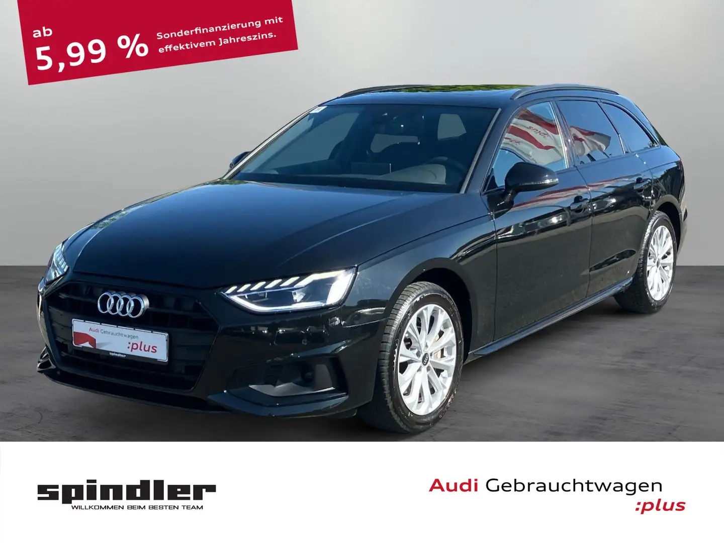 Audi A4 advanced 40 TDI S-tronic / Pano, LED Schwarz - 1