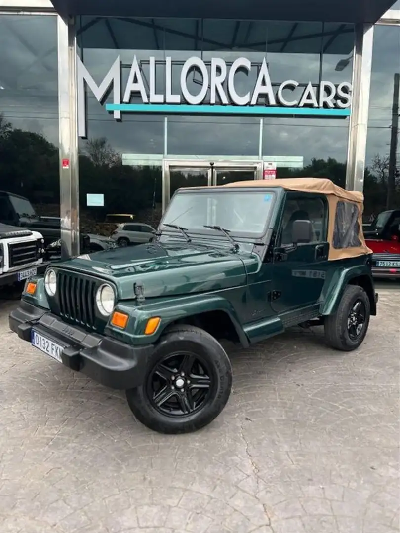 Jeep Wrangler 4.0 Techo Duro Auto Verde - 1