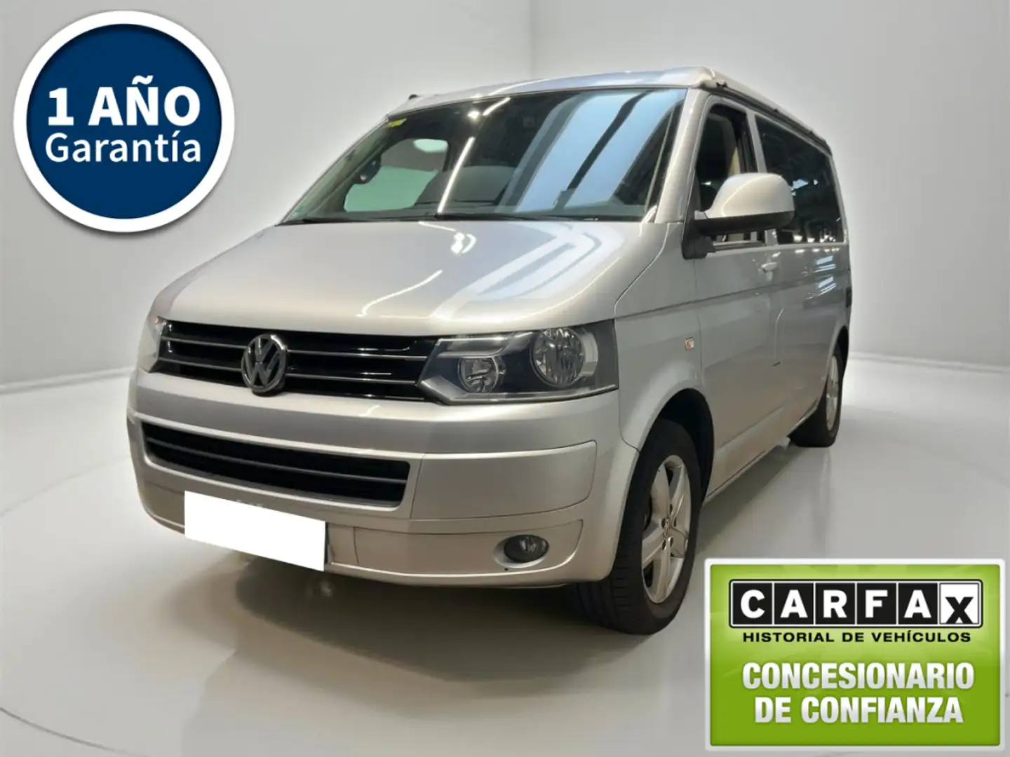 Volkswagen T5 California 2.0TDI BMT Comfortline Ed. Corto 4M DSG 180 Silber - 1